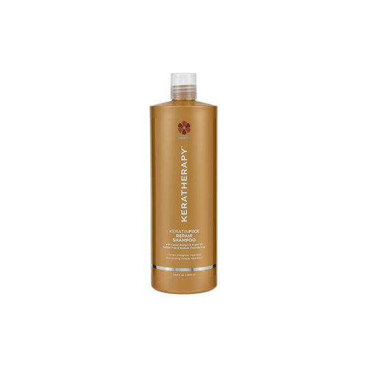 KERATHERAPY KERATINFIXX REPAIR SHAMPOO 1L - cabello medianamente a muy dañado y/o alisado - Kosmetica